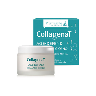 CollagenaT Age-Defend Day Face Cream Крем дневной интенсивный анти-эйдж эффект с морским коллагеном, гиалуроновой кислотой и пептидами 50 мл