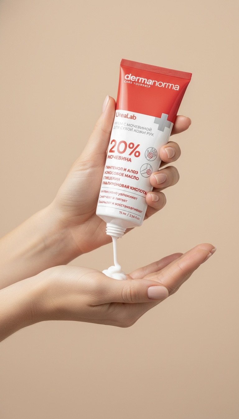 Крем с мочевиной 20% Dermanorma UreaLab для рук 75 мл
