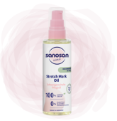 Sanosan mama Масло против растяжек, 100 мл (новый дизайн)