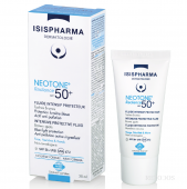 Neotone Radiance Крем( флюид) для лица Isis Pharma (Исисфарма) защитный депигментационный SPF 50 (30мл)
