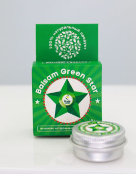 Бальзам Звездочка "Green Star", 10 мл ( срок конец августа 2027 )
