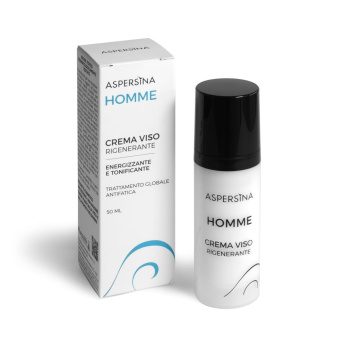 ASPERSINA HOMME CREMA VISO  Крем для мужчин регенерирующий, восстанавливающий  c муцином улитки 50 мл