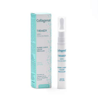 CollagenaT T-Remedy Concentrated Serum Сыворотка концентрат вокруг глаз с эффектом лифтинга, с морским коллагеном, гиалуроновой кислотой и пептидами, 15 мл
