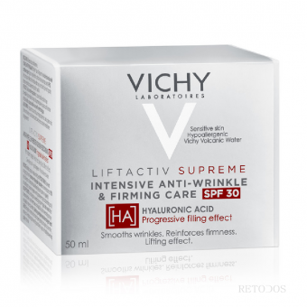 VICHY Крем для лица Liftactiv Supreme Против морщин для упругости кожи SPF30 (50мл)