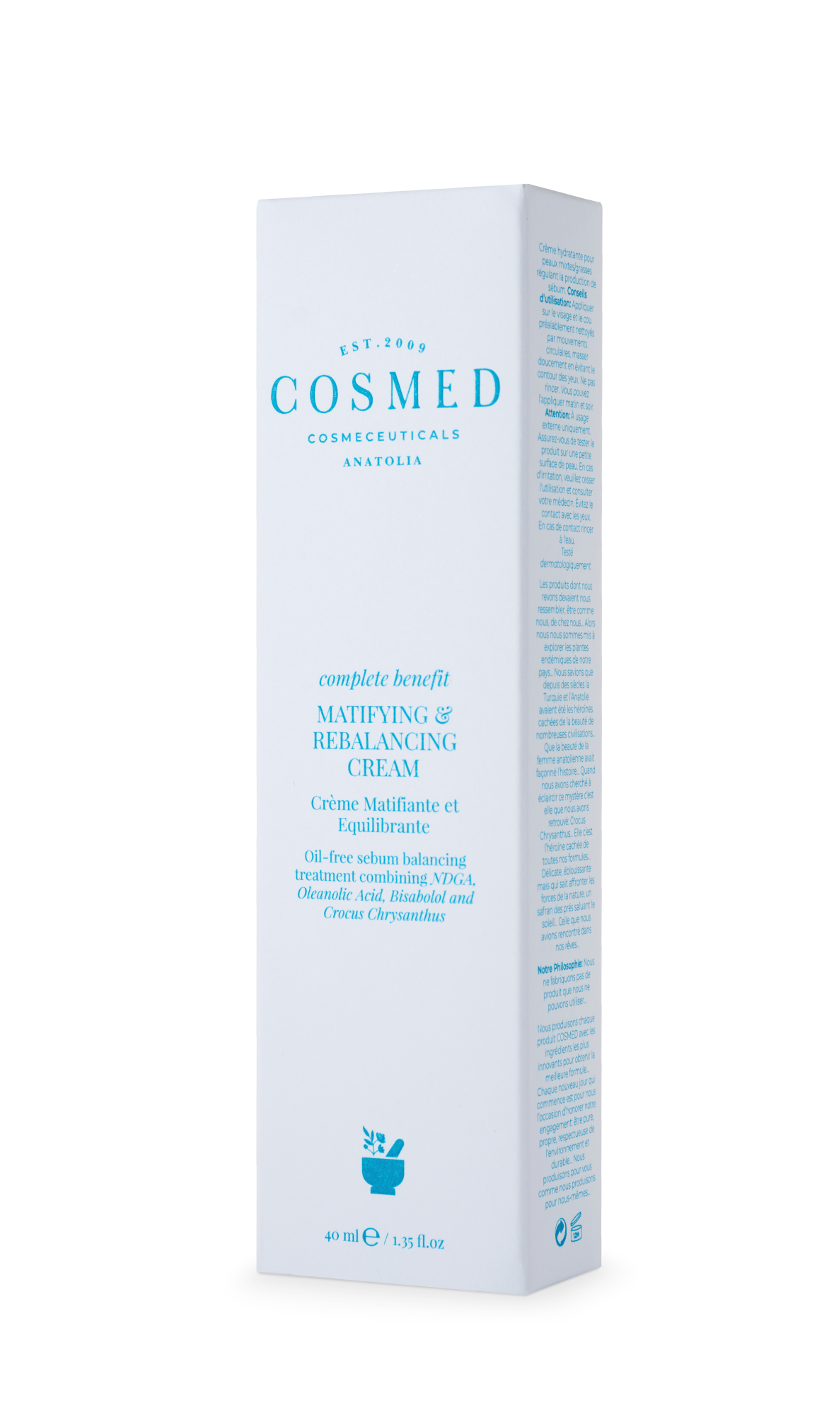 COSMED Complete Benefit Matifying & Rebalancing Cream Крем матирующий 40 мл